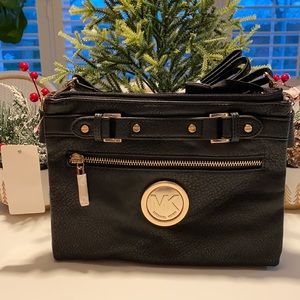 Faux Michael Kors black cross body bag - never been worn